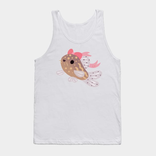 Ribbon corydoras - sterbai Tank Top by pikaole